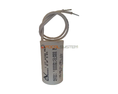 Condensador 8uF 450V motores 230Vac Globmatic